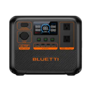 BLUETTI AC70P 1000W Power Station